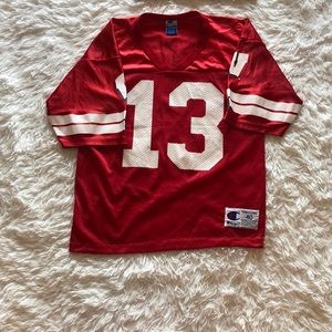 Wisconsin Badgers football jersey. Check photo for more information
